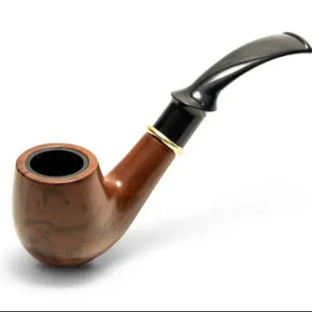 High Quality Custom Logo Handmade Tobacco Pipe Bruyere Wooden Smoking Pipes by S A and Sons
