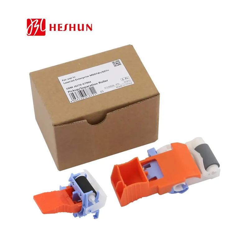 Heshun Kit rol Pickup ponsel, untuk Hp M607 M608 M609 M607dn M630 M631dn M632fht M633fh bagian mesin fotokopi