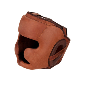 OEM deri boks baş koruması kask koruma mücadele yanaklar alın ve kulaklar için yüz desen ile giyer - Product Image 6