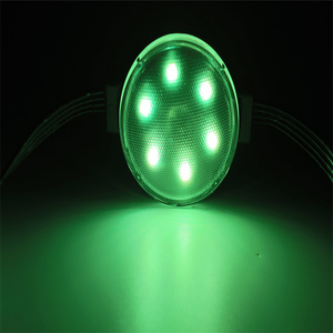 Matrix Display Video DMX Pixel LED Punkt licht Wasserdichtes RGB LED Pixel Licht IP67 für Bildschirme DC24V