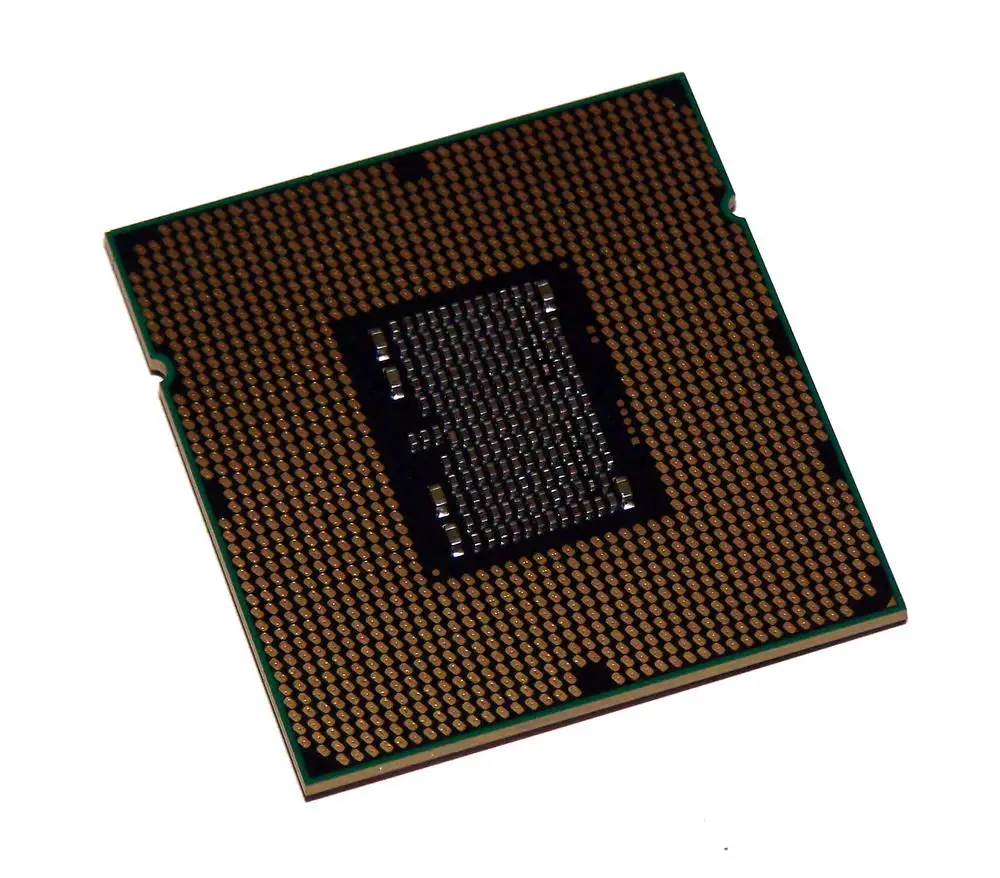 Processor Scrap Ceramic CPU with Pins / ORIGINAL PLATE CPU PINS SCRAP