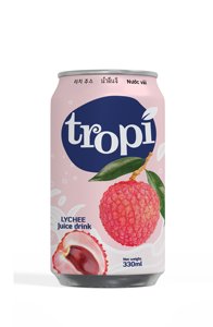 Toptan Premium saf Lychee suyu 330ml vietnam'dan konserve-özel etiket kabul edildi-Freesample - Product Image 5