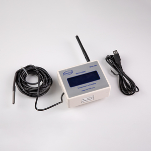 WTH100-monitoreo de temperatura y humedad, registrador de datos con sonda inalámbrica - Product Image 1