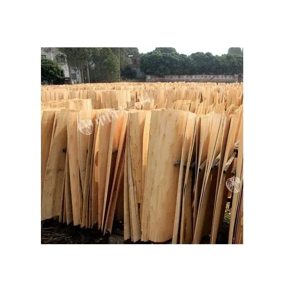 تقنيات القطع الدوارة منخفضة الرطوبة الطلبات المخصصة الفاتحة اللون الأصفر - البني قشرة خشب السنط بالجملة من فيتنام