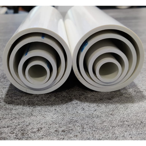 SureFlow 1 inç yuvarlak beyaz UPVC sıhhı tesisat borusu 6m uzunluk çizelgesi 40 Peregrine marka soğuk su sistemleri için ASTM D1785 standart - Product Image 1