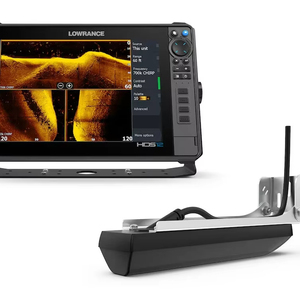 HDS-12 Portable 3-in-1 <strong>Transom</strong> C-MAP Fish Finder Durable Plastic Construction - Product Image 1