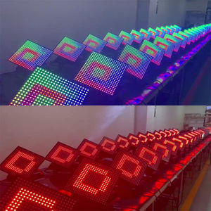 Pixel Bảng Điều Chỉnh Pro <span class=keywords><strong>16X16</strong></span> RGB Ma Trận <span class=keywords><strong>LED</strong></span> Di Chuyển Đầu Ánh Sáng Nhấp Nháy Sân Khấu Ánh Sáng Thanh Câu Lạc Bộ Đảng Pixel Đèn RGB Đầy Đủ Màu Sắc Phẳng - Product Image 4