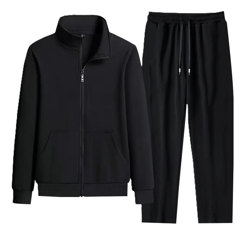 Black Top + Straight Leg Pants