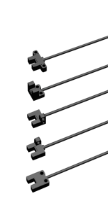 Sensor de ranura óptica de alta precisión NPN PNP Enchufe LED infrarrojo para detección de etiquetas de objetos pequeños Sensor de ranura