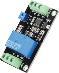 Relè temporizzatore di ritardo autobloccante sul modulo Loop interruttore orario di spegnimento Timer Super 555 DC 5V/12V/24V(DC12V) - Product Image 6