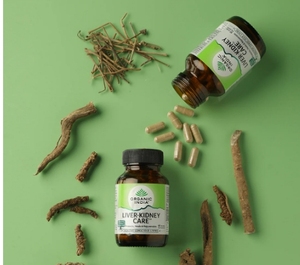 Certified and Organic <strong>India</strong> Liver and <strong>Kidney</strong> Care 60 Capsules Health Care Product Hepatitis Ayurvedic Nutritional supplements - Product Image 4