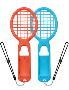 ชุดอุปกรณ์ไม้เทนนิส Nintendo Wii & Nintendo 64รองรับ L/R Blue/Red พร้อมสวิตช์ควบคุมและเกมกีฬา - Product Image 1