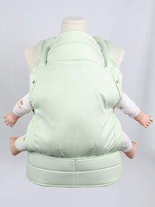 ผ้าคอตตอนนุ่มพับได้สำหรับอุ้มเด็กทารกสายรัดที่สามารถปรับได้สีเขียวอ่อนสุดหรู - Product Image 5