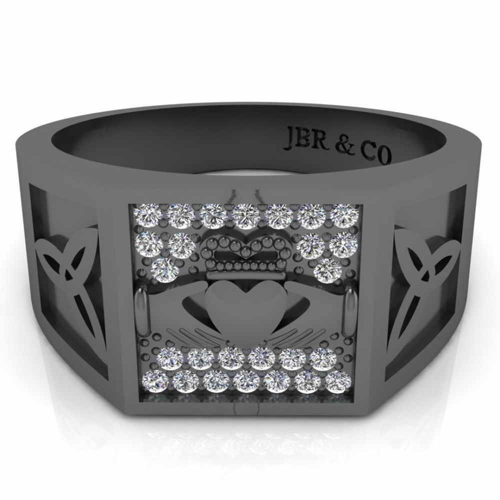 Black Rhodium Plated