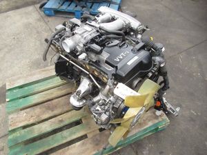 Used 2JZ-GTE 6 Cylinder Engine and 2JZ Manual Transmission Combo Original <strong>Parts</strong> Fully Complete and Ready to Use - Product Image 2