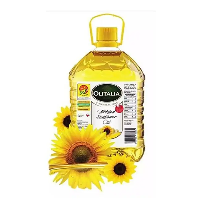 Suministro a granel de aceite de girasol refinado/aceite de cocina de girasol refinado puro 100% a buen precio de exportación