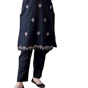 ファッションレース装飾イスラム教徒の女性ブティックドレス2024 - Product Image 2