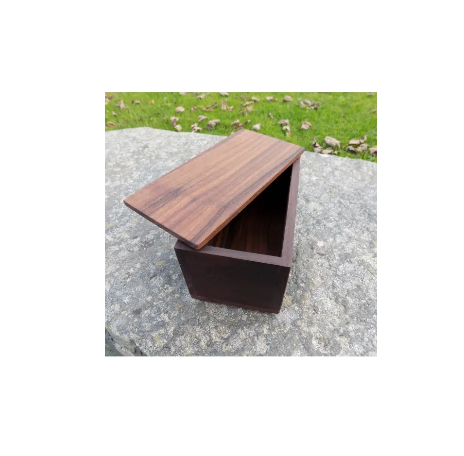 Scatola di burro di legno di bambù di alta qualità confezione regalo di legno vassoio di legno scatola di stoccaggio burro di legno
