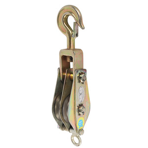 1 tonelada, 2 toneladas, 5 toneladas, bloque de polea de encordado, línea de transmisión, herramientas de encordado con el mejor precio, bloque de polea doble de acero inoxidable - Product Image 3