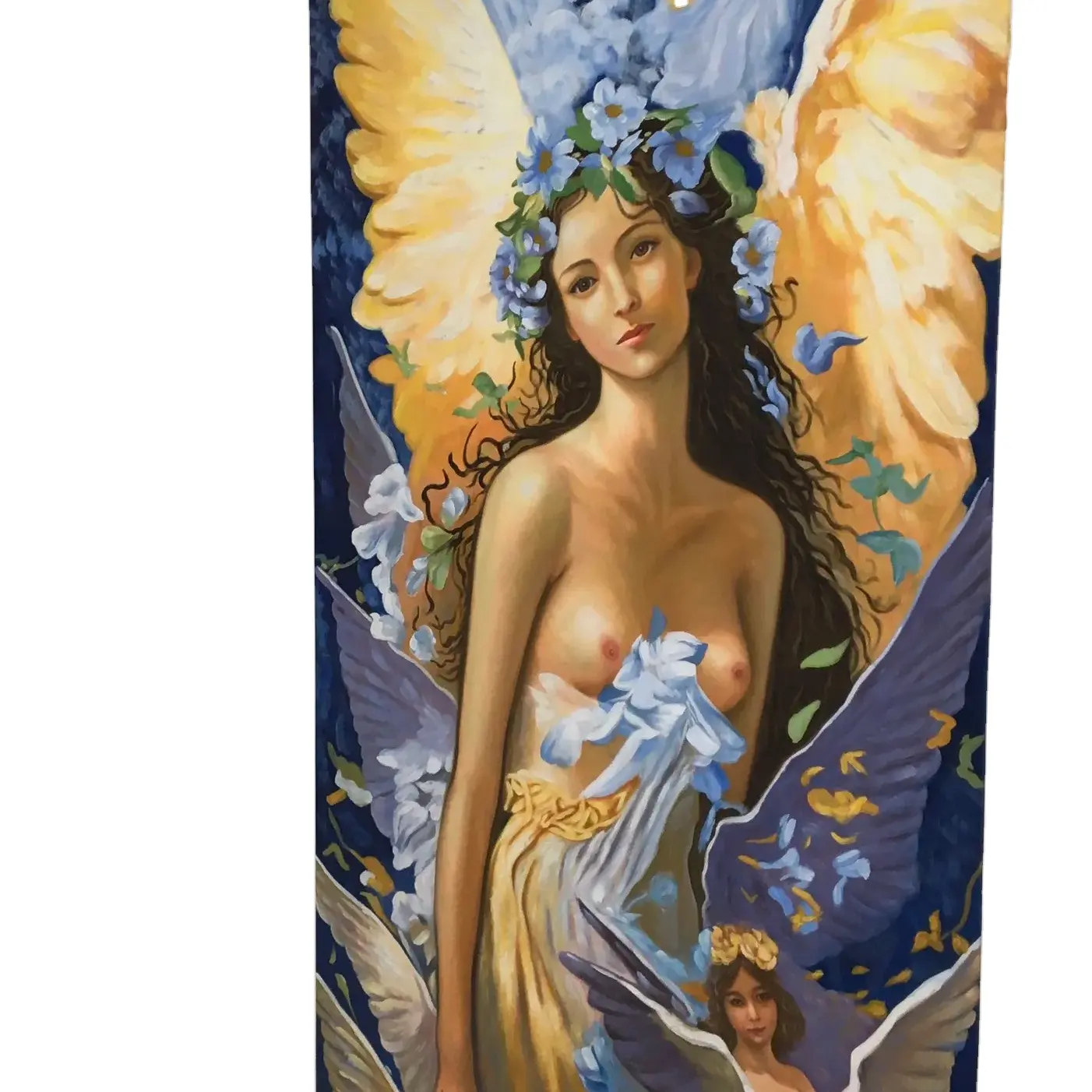 Retrato personalizado pintura al óleo hermosa alta calidad Vinpi oemodm Vietnam jardín objetos decorativos clásico desnudo mujeres arte