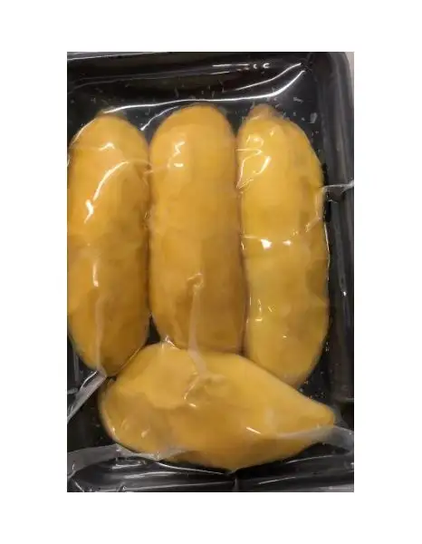 Pâte de Durian surgelée malaisienne D197, pâte fraîche Musang King poids 0.4kg, vente rapide, goût sucré et crémeux