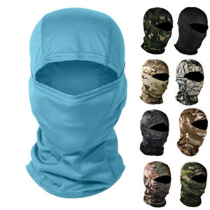 Kış Polar muflon kar maskesi şapka erkekler kayak kamp avcılık taktik şapka Polar yüz termal kasketleri kafatası kap - Product Image 6