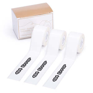 Phomemo liên tục nhiệt nhãn CuộN 24mm x 6m trắng dính chống thấm dầu chống trầy xước chịu mài mòn nhiệt nhạy cảm cho - Product Image 1