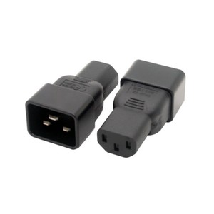 Nuevo convertidor de adaptador de fuente de alimentación a C20 C20 a C13, salida de CC para PDU a UPS, convertidor de cable de alimentación Industrial - Product Image 1