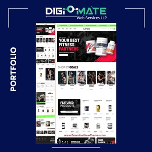 Modern and <strong>Responsive</strong> Ecommerce Website Development for Fitness Trainers Enterprise Version with Stock Products - Product Image 5