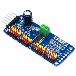 16 kanallı 12 bit PWM/Servo sürücü-I2C arayüzü-PCA9685 ahududu Pi DIY Servo kalkan modülü için