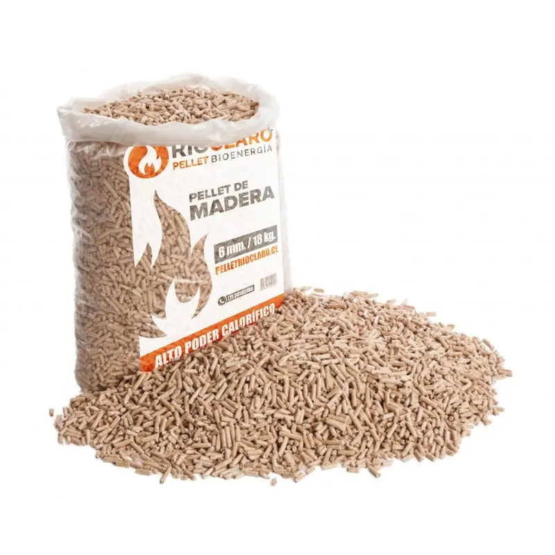 New Premium Wood Pellets 6mm Class Pellet Abete in 15kg bags Wood Pellets Prices Cheap Spruce/Pine/Oak Wood pellets