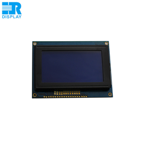 12864 modulo lcd monocromatico 3.3V/5V schermo 128x64 display grafico con word bank ST7920 display lcd blu display SPI 128x64 - Product Image 6