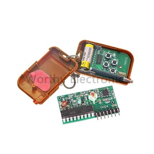 Piastra ricevente sbloccata M4 con telecomando wireless a quattro pulsanti 315MHz 433MHz 2262/2272 telecomando wireless a quattro vie - Product Image 1