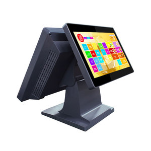 Pantalla táctil capacitiva de 15 pulgadas, terminal POS, sistema POS de pantalla única con I3 i5 CPU - Product Image 1
