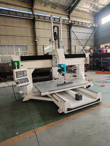 Máquina enrutadora CNC versátil, con sistema de control PCI para hacer gráficos y patrones de logotipos de publicidad grandes