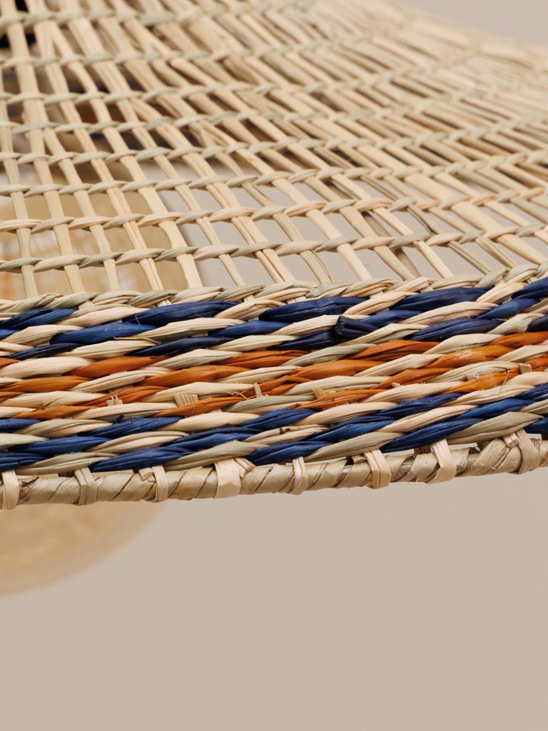 Beige - yellow - dark blue