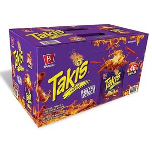 ขายส่งราคาถูก Takis Fuego 70g สุดยอดชิป tortilla รีด / Takis Blue ความร้อน 114g..... - Product Image 1
