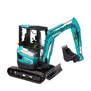 Great Condition Sunward SWE60E Thumb Original Brand Used Secondhand Excavator Hydraulic Crawler Excavators Diggers