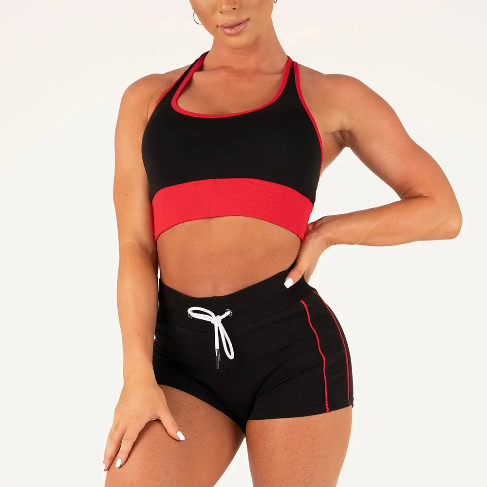 Top de treino personalizado para mulheres, roupa fitness para ioga e treino, modelo sexy para mulheres, preço barato, de alta qualidade, ideal para academia, novidade em oferta