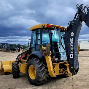 Affordable 2022 JOHN <strong>DEE</strong> 310SL/410L Backhoe Loader Good Condition High Output Used Backhoe Loader Free Shipping