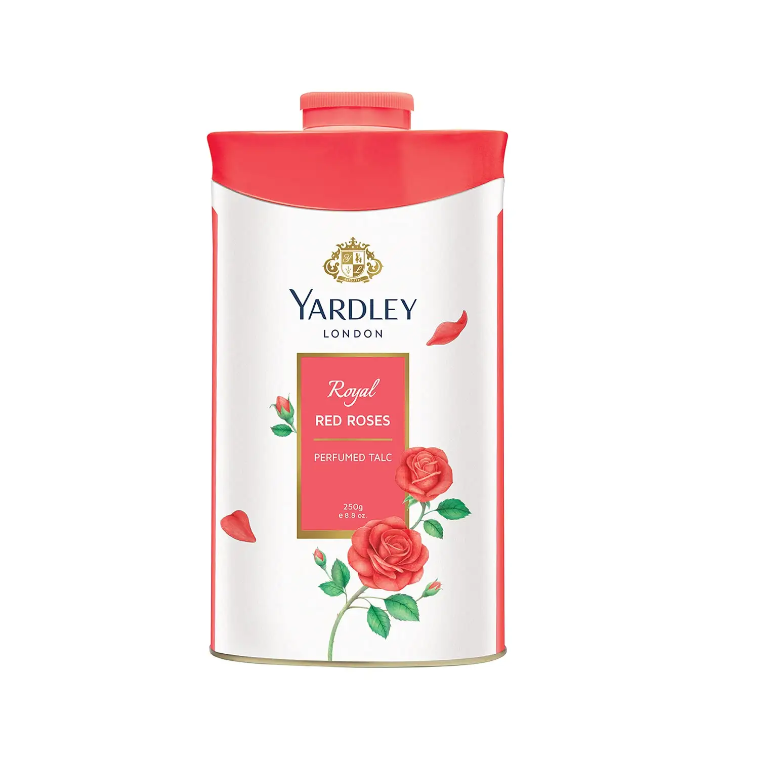 ヤードリーロンドン-女性用ロイヤルレッドローズ香水タルク、250g
