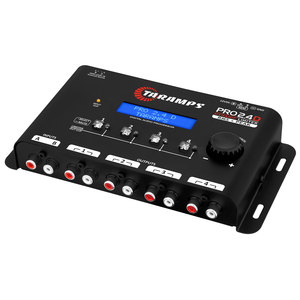 Taramps Pro 2.4D Dynamic Peak DSP Crossover Procesador de señal digital completo y ecualizador Función de limitador de pico 4CH Out Car Audio - Product Image 3