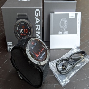 購入用プロモオファー2 GET 1ギャミンスフェニックス6X 6SプロソーラーエディションサファイアマルチスポーツGPS-ウォッチブラック - Product Image 1