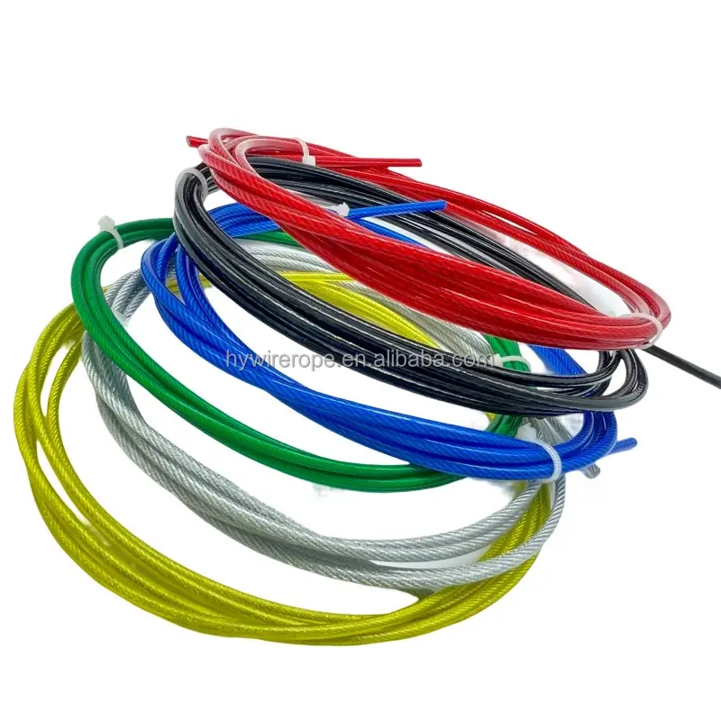 Herstellung 1*7/1*19/7*7/7*19 PVC-beschichtetes Edelstahl-Drahtseil/Stahl kabel