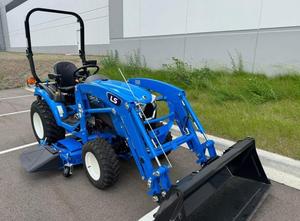 Ön yükleyici kazıcı ile 2024 üst Mini LS traktör abd/ab/dünya çapında 24HP çekirdek bileşenleri taşıyan hızlı nakliye uygular - Product Image 5
