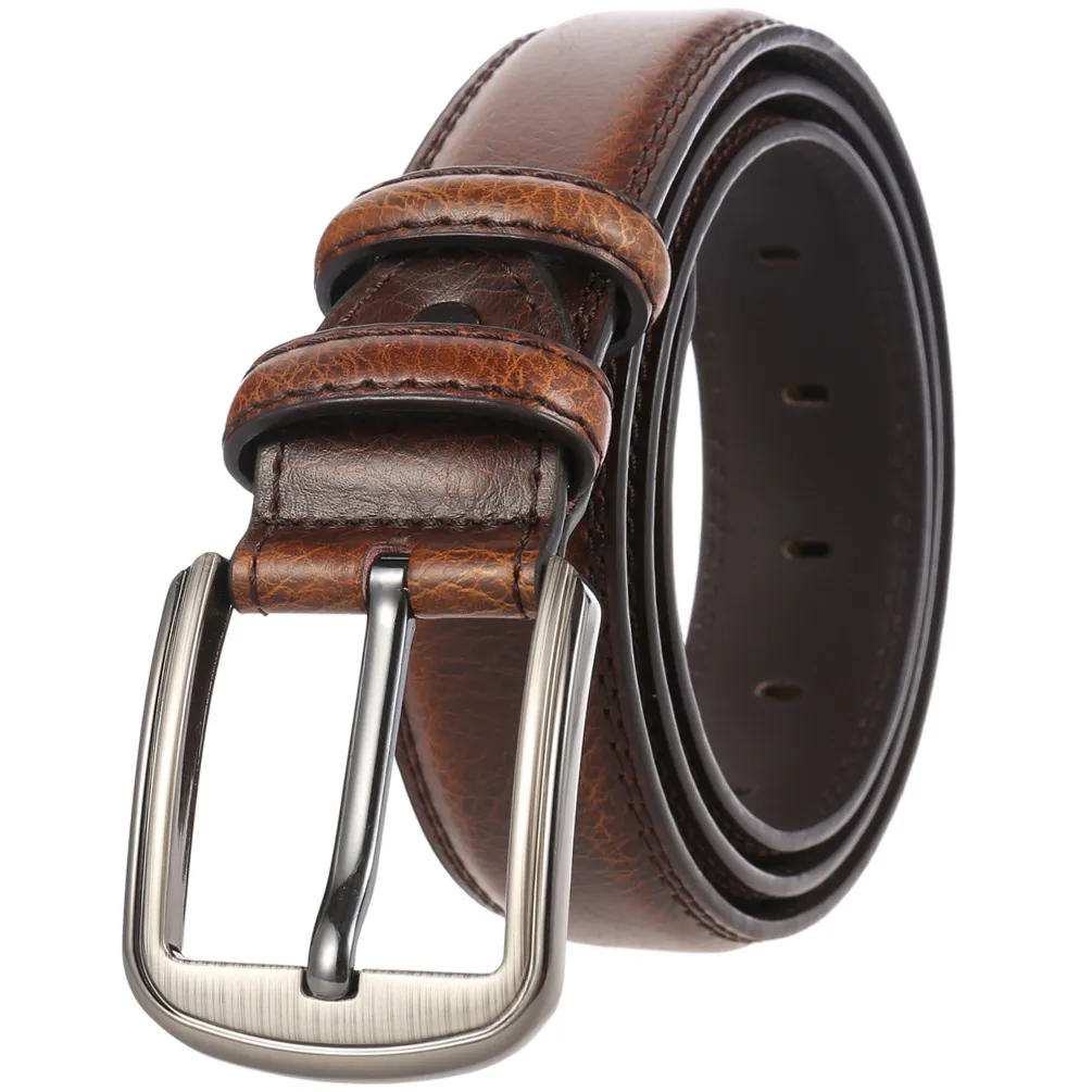 Nouvel arrivage de ceinture de créateur vintage de haute qualité ceinture à boucle ardillon en alliage de cuir véritable ceinture à bracelet en cuir de luxe avec personnalisation