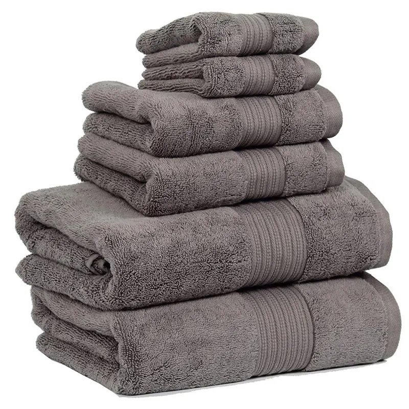 Bset toalha de banho personalizada, venda por atacado de luxo feita à mão 70x140cm hotel 100% algodão