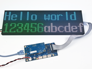 Steuerkarte der industriellen Echtzeit-LED-Meldeschilder für PLC PC eingebauter IoT-Server, RS232 TTL Ethernet RS485, LMD-C1-1E - Product Image 4