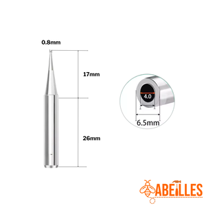 Yüksek kaliteli bakır demir alaşımlı lehimleme uçları 900M-T-0.8C Shape-0.8C - Product Image 2