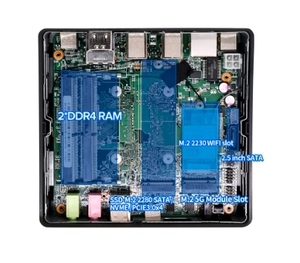 12th Gen Gamer Mini PC Thunderbolt 4 Intei7- 1165G7 1270P Win11 Dual DDR4 PCIE4.0 3.0 Gaming <strong>Computer</strong> 4x4K 8K UHD NUC WiFi6 - Product Image 5